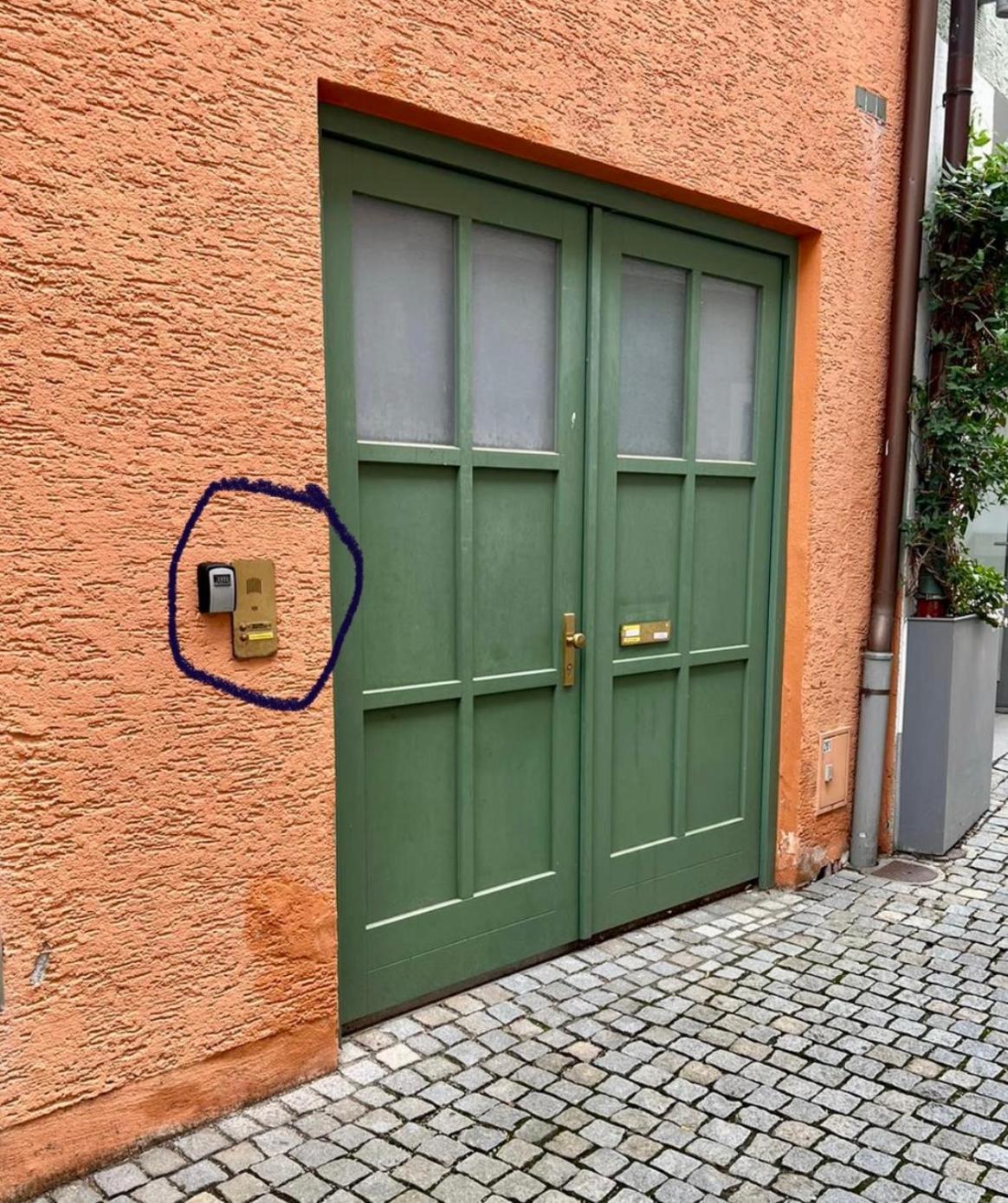 Marktplatz Ferienwohnung Günzburg Exterior foto